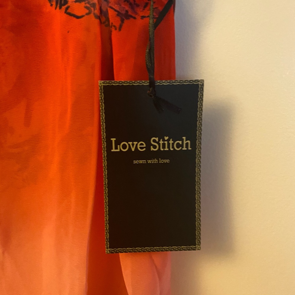 Love Stitch NWT Blouse Button Down Sleeveless - Picture 5 of 6